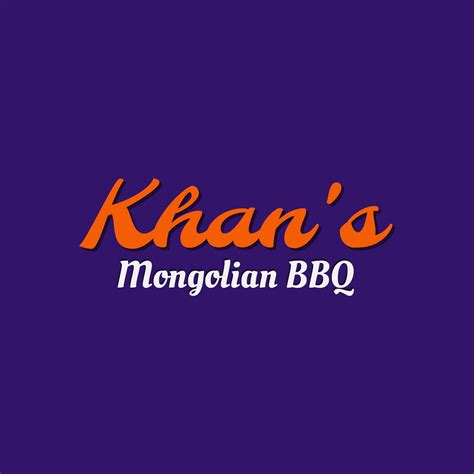 Menu | Khan's Mongolian BBQ