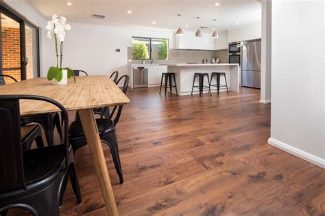 Dark Walnut Wood Floors