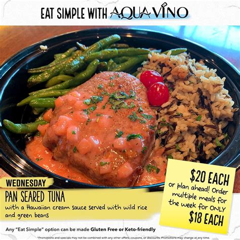 Aqua Vino Restaurant menu in Utica, New York, USA