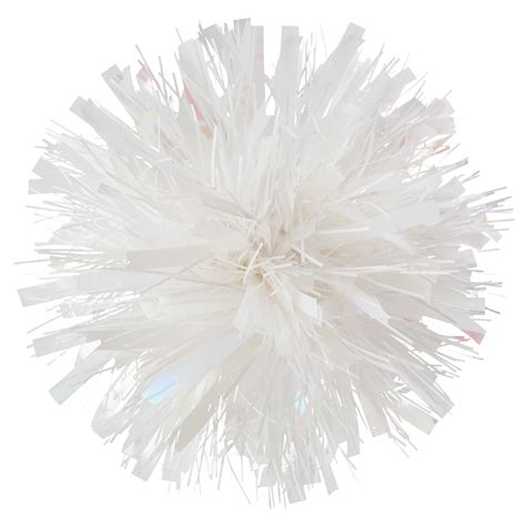 Iridescent and White Pom-Pom Gift Bow, 5.5" - Bows & Ribbons | Hallmark
