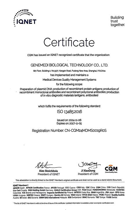 GeneMedi's protocol / procedure for the diagnostics application-CLIA | GeneMedi