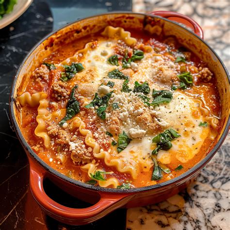 One-Pot Lasagna Soup - Insider Mama | Mom Lifestyle Blog