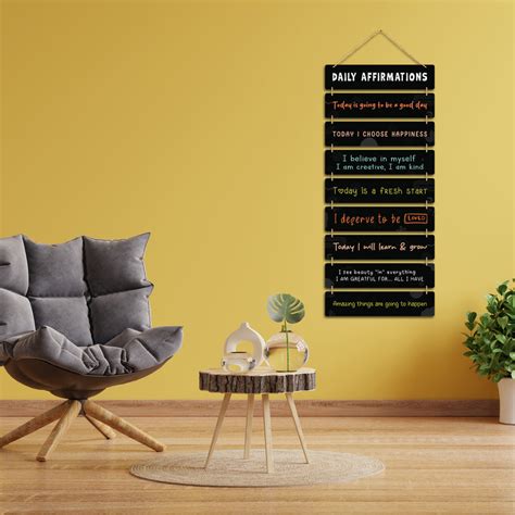 Daily Affirmation Wall Hanging – No Doubt Collective