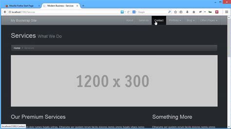 Visual Studio Code Bootstrap 的图像结果