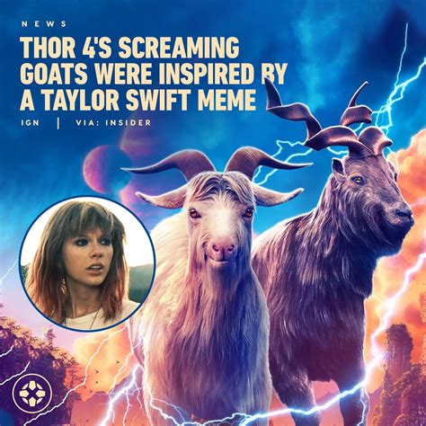 Screaming Goat Taylor Swift