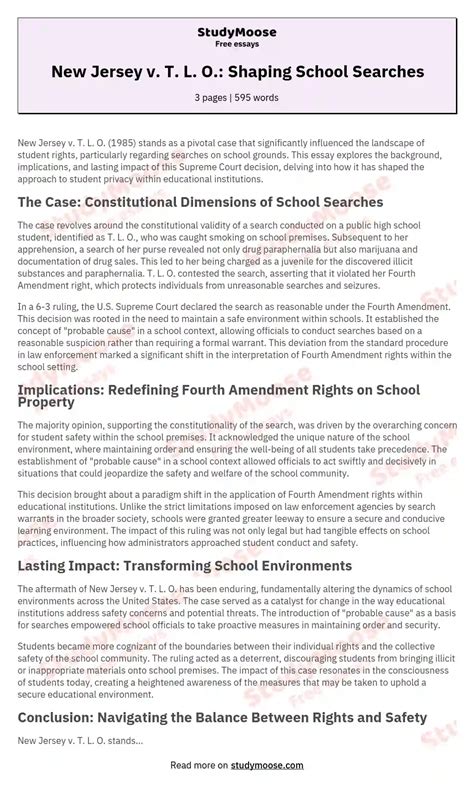 Supreme Court in New Jersey - Free comparison essay example, compare ...