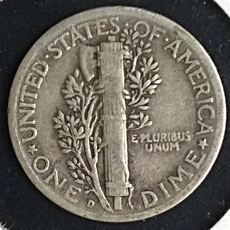 1939 D Winged Liberty Head Dime - Free Shipping for additional coins ...