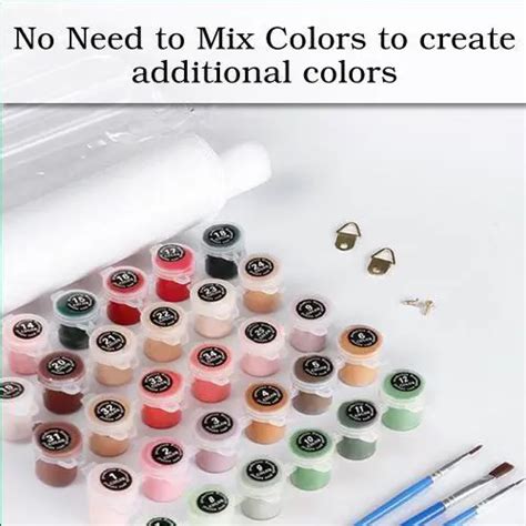Rolled Mini Paint by Numbers - Unicorn | Whattacraft
