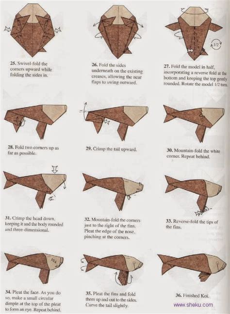 Image result for Simple Origami Fish