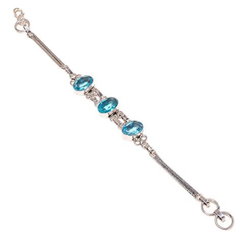 Buy Sanaa Creations Stylish Bracelet Silver Plated Fashion Jewellery by ...