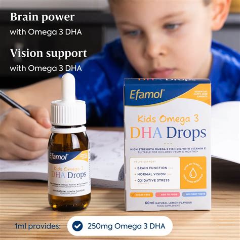 Efamol Brain Health Supplements – Omega-3 DHA & EPA for Brain Health