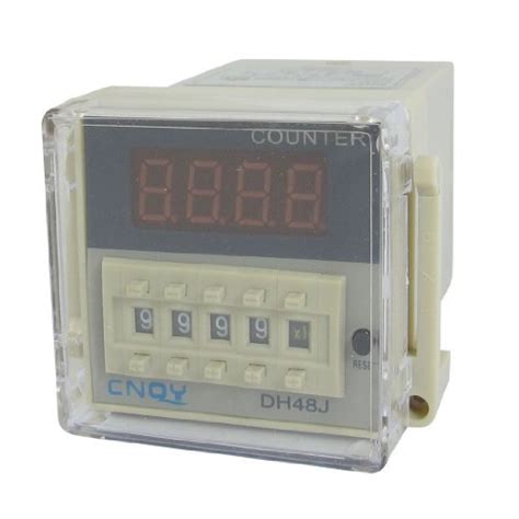 Generic DH48J 1-999900 LED Display Programmable Digital Counter Relay ...