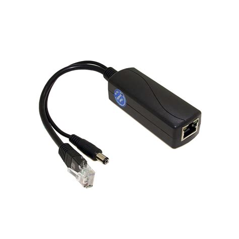 Buy REVOTECH Gigabit PoE Splitter 48V to 12V 2A, 5.5x2.5mm DC IEEE 802 ...