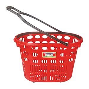 Nayasa Shopping Trolley - Shopping Basket with Wheels_Red : Amazon.in ...