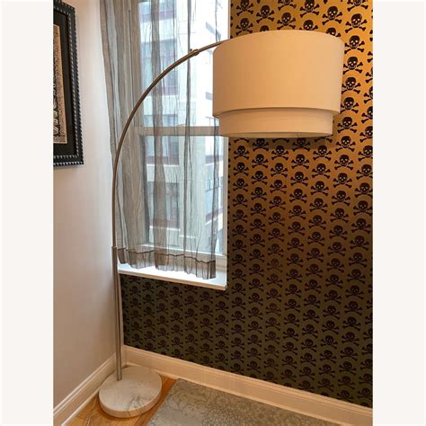 Crate & Barrel Meryl Arc Floor Lamp - AptDeco