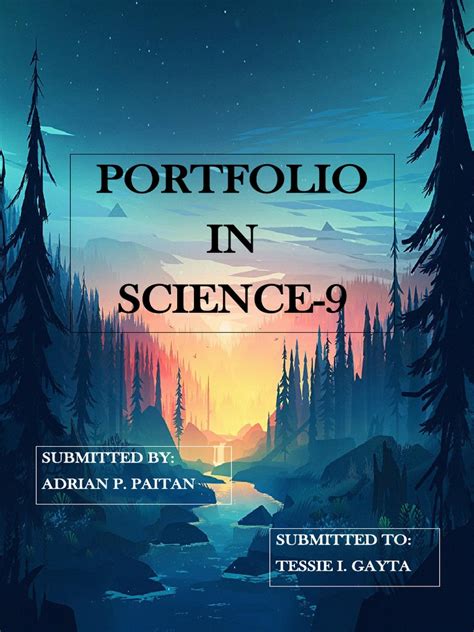 Image result for Science Portfolio Examples