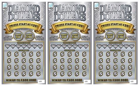 $500K winning Diamond Dollars scratch-off lottery ticket sold at ...