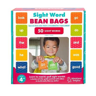 Educational Insights Sight Word Bean Bags