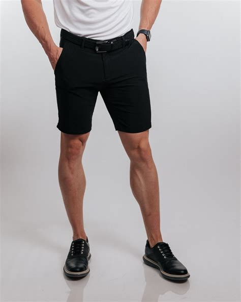 Black Dress Shorts Men