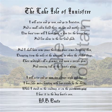 The Lake Innisfree