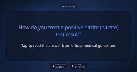 Image result for Positive Nitrate Test