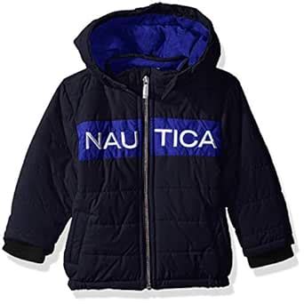 Buy Nautica Baby Boys Signature Puffer Jacket with Storm Cuffs, Arthur ...