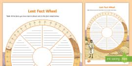 What is Lent? Activity Sheet