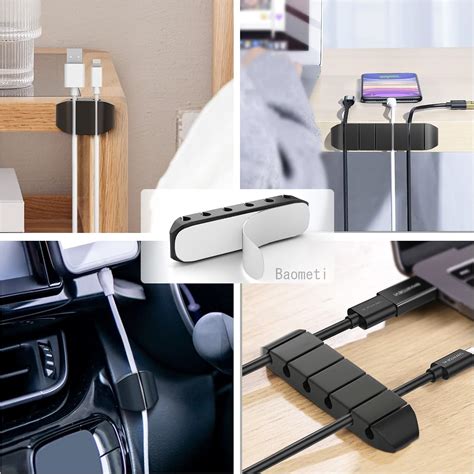 Buy Adhesive Cord Holders 10 Pack, Cable Clips,Ideal Cable Cords ...