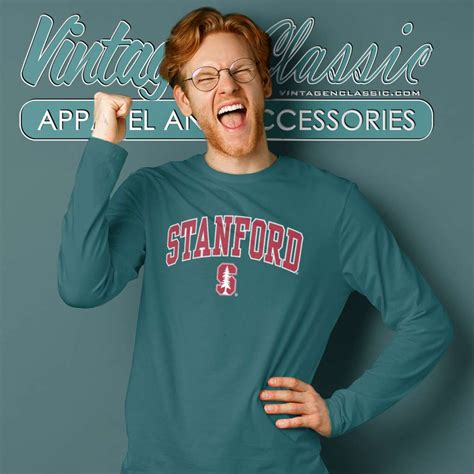 Stanford Cardinal Logo Arch Over Ncaa Football Shirt - Vintagenclassic Tee