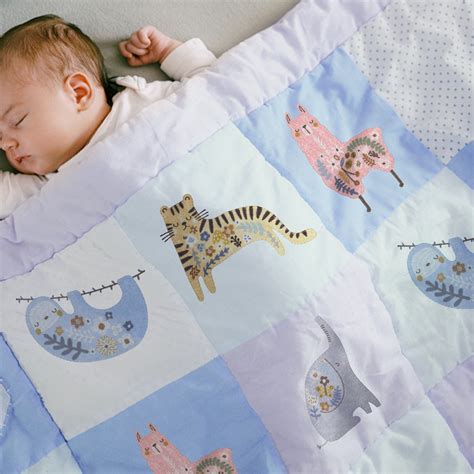 Floral Applique Animals