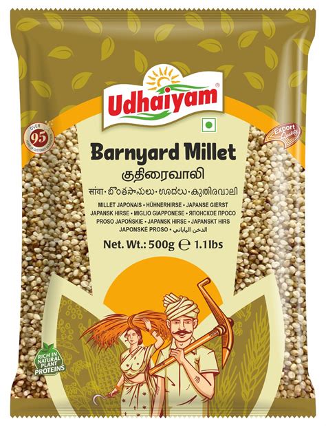Udhaiyam Barnyard Millet - 500g - Best Indian Grocery Store online in ...