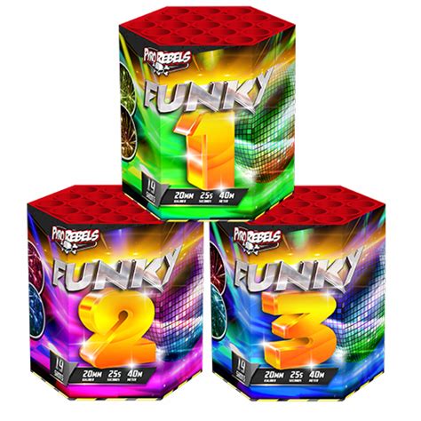 Funky 3 cakes - BredaVuurwerk.nl - Breda Vuurwerk