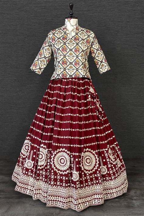 Traditional Rajasthani Bridal Lehenga With Blouse For Wedding – Anaya ...