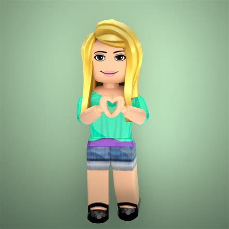 Roblox Bacon Hair Girl