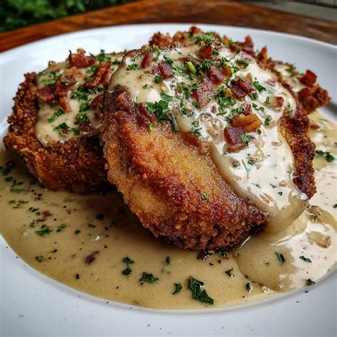 Country Fried Pork Chops with Bacon Gravy - Southern Comfort Food ...