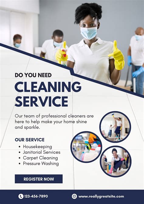 Commercial Cleaning Brochure Templates - Ablebionics