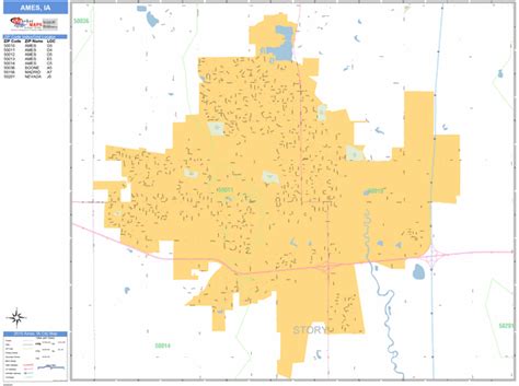 Ames Ia Zip Code Map - Oconto County Plat Map