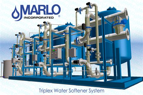 Triplex Water Softener System | MARLO