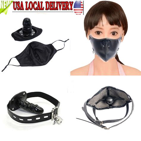 Open Mouth Gag Insert Face Mask with Ball Gag India | Ubuy