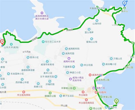威海旅游观光车路线图,川藏线自驾游路线图 - 伤感说说吧