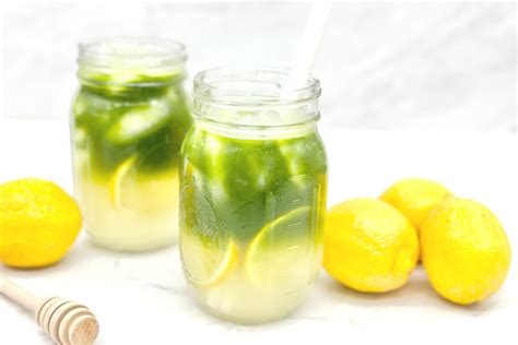 Refreshing Iced Matcha Lemonade Recipe - Daily Tea Time