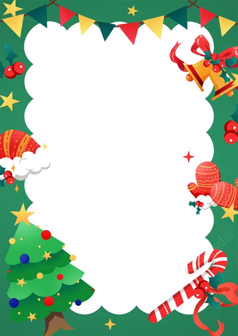 Free Christmas Border Template