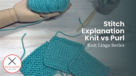 What Is The Difference Between Purl And Knit Stitch at James ...