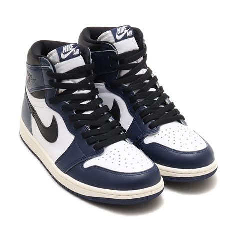 JORDAN BRAND AIR JORDAN 1 RETRO HIGH OG MIDNIGHT NAVY/BLACK-WHITE-SAIL ...