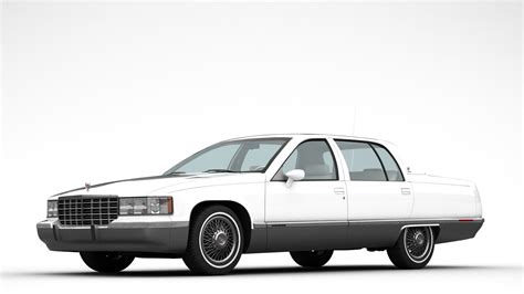 3D Cadillac Fleetwood Brougham 1994 - TurboSquid 2010710