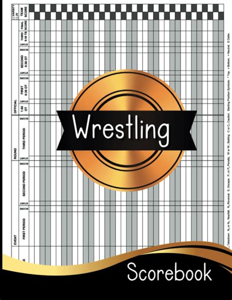 Image result for Wrestling ScoreBook