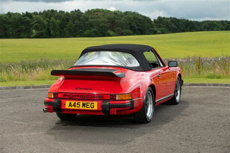 1984 PORSCHE 911 CARRERA 3.2 CABRIOLET - 53,721 MILES for sale by auction in Larkhall, South ...