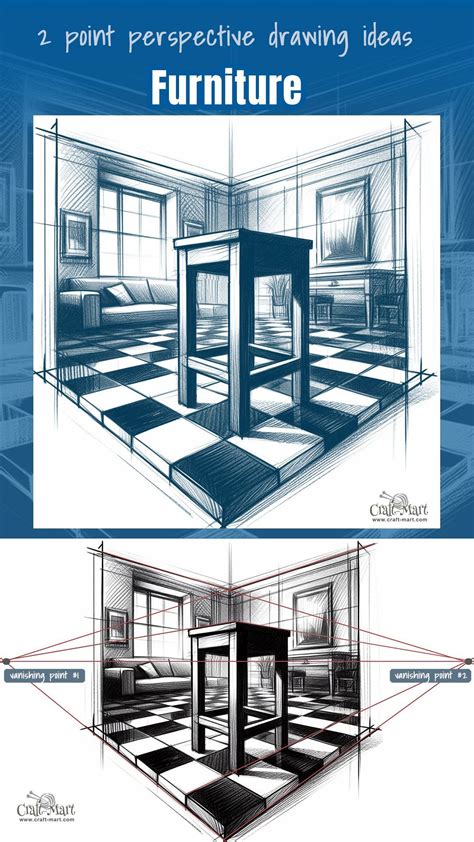 Image result for How to Draw 2-Point Perspective