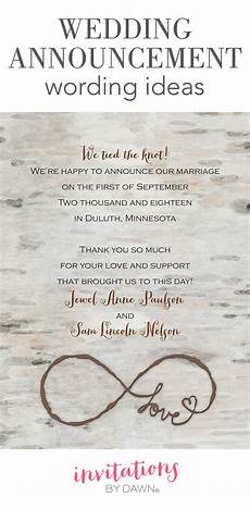 Wedding Announcement And Reception Invitation by Wedding Announcement Wording Invitations By Wedding Announcement And Reception Invitation