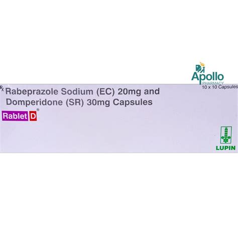 Rablet D Capsule | Uses, Side Effects, Price | Apollo Pharmacy
